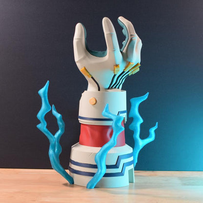 Quirk Anime Hero and Villain Inspired 3D Printed Gaming Controller Holder Stand Decorative Organizer Mount